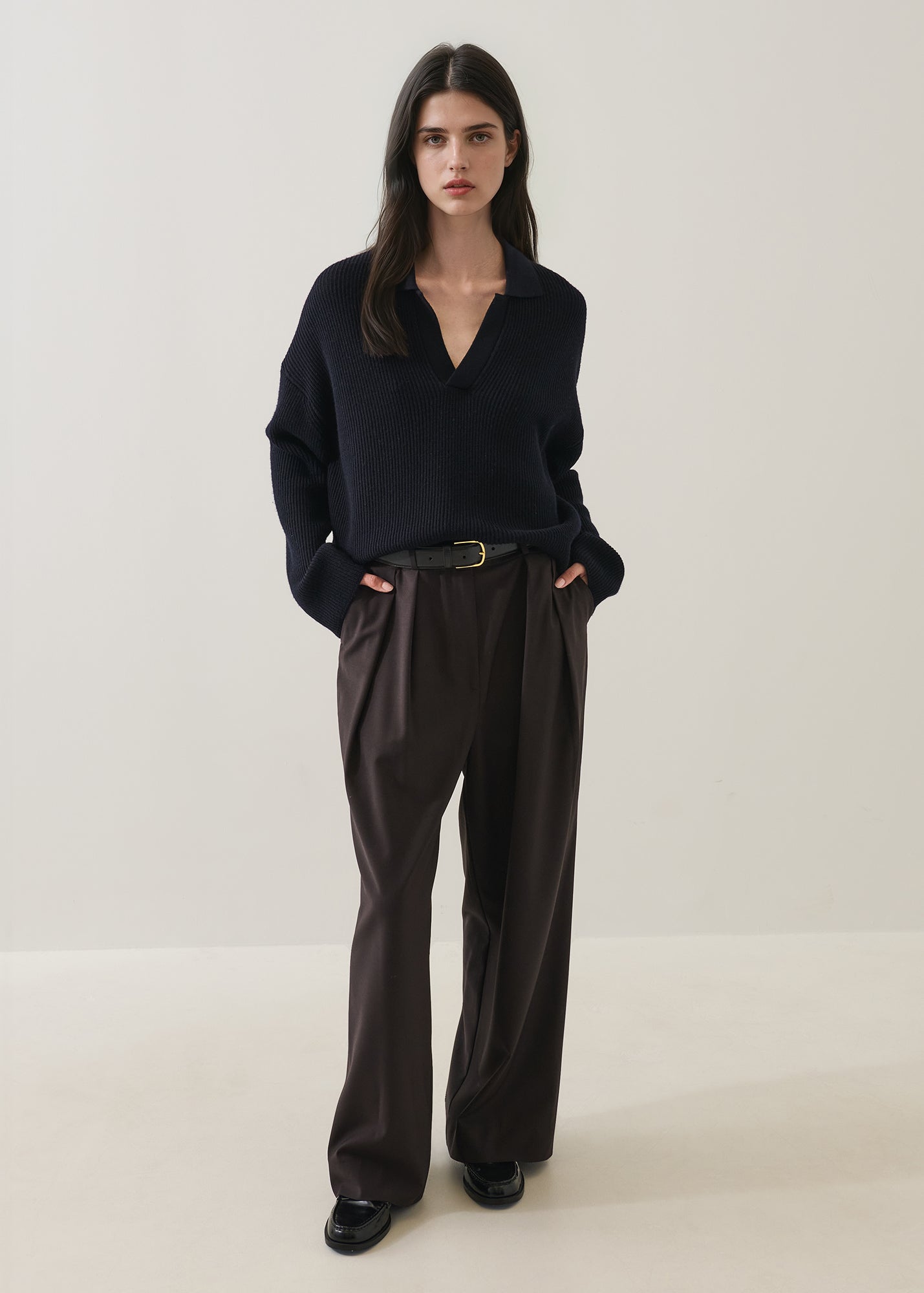 Merino Relaxed Polo