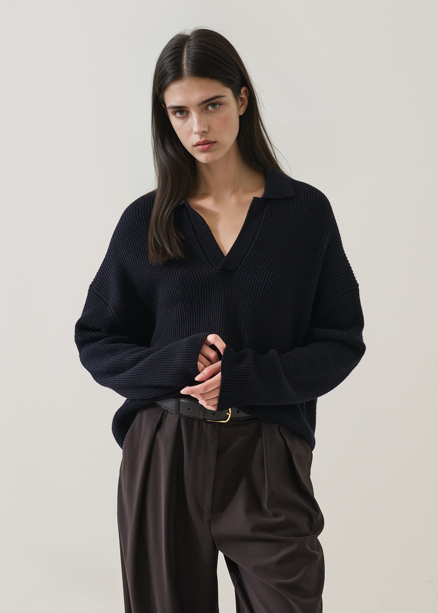 Merino Relaxed Polo