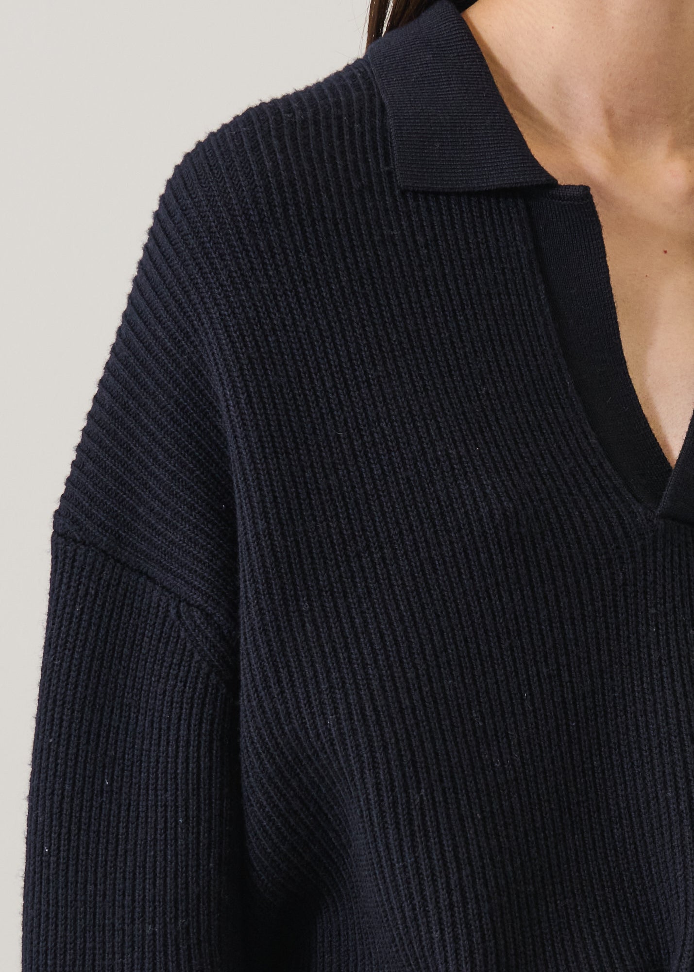 Merino Relaxed Polo