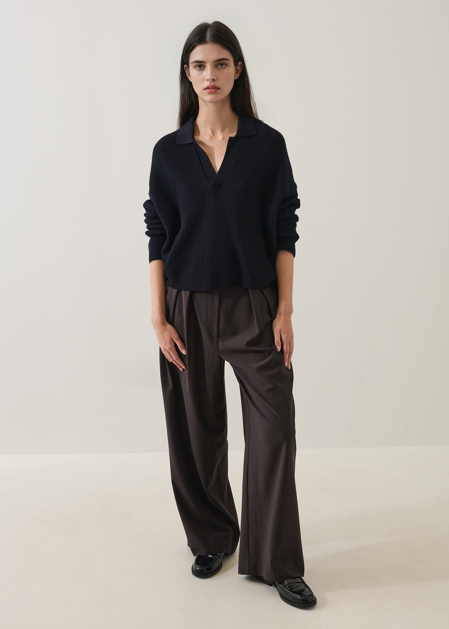 Merino Relaxed Polo