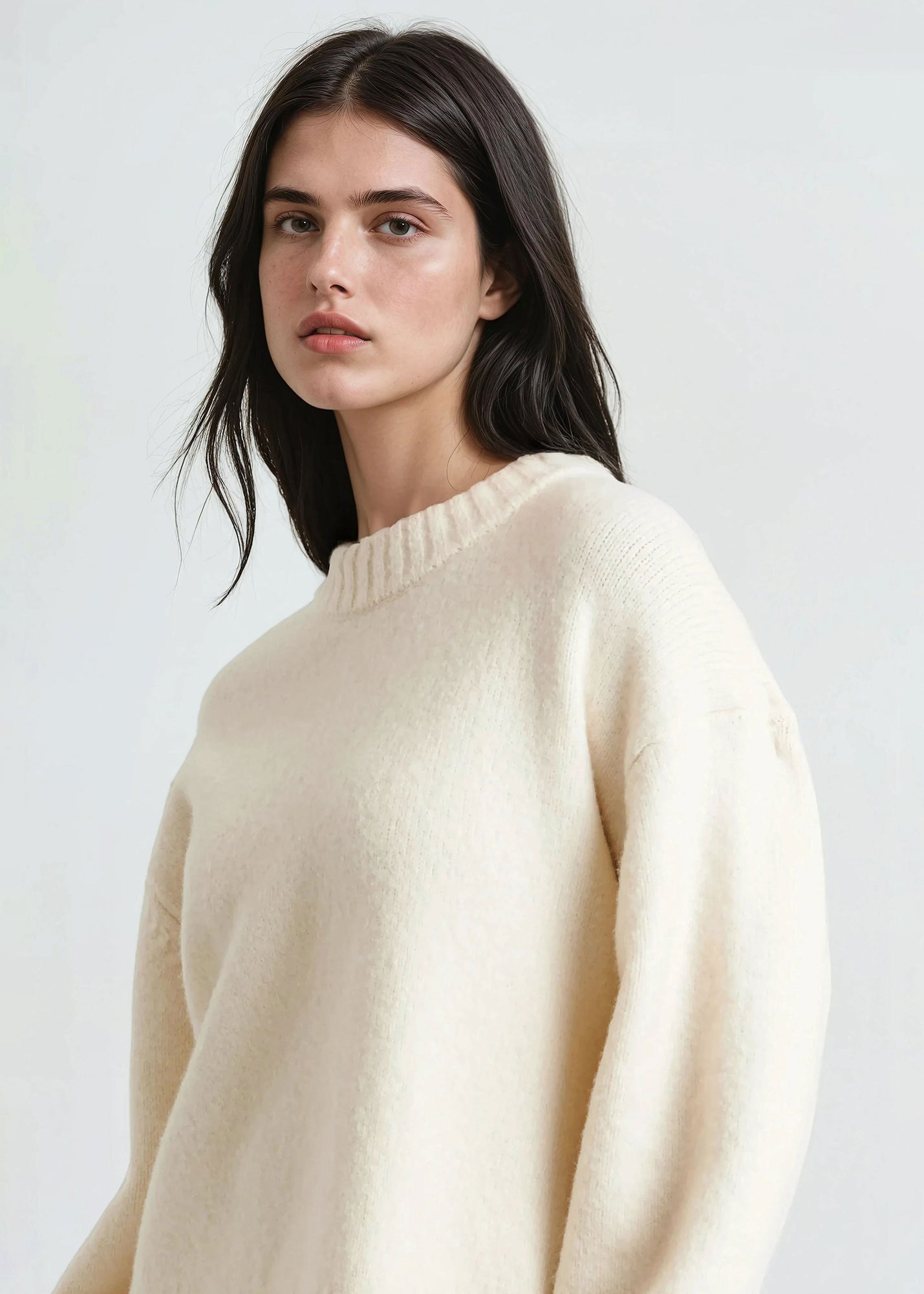 Oversized Crewneck Sweater