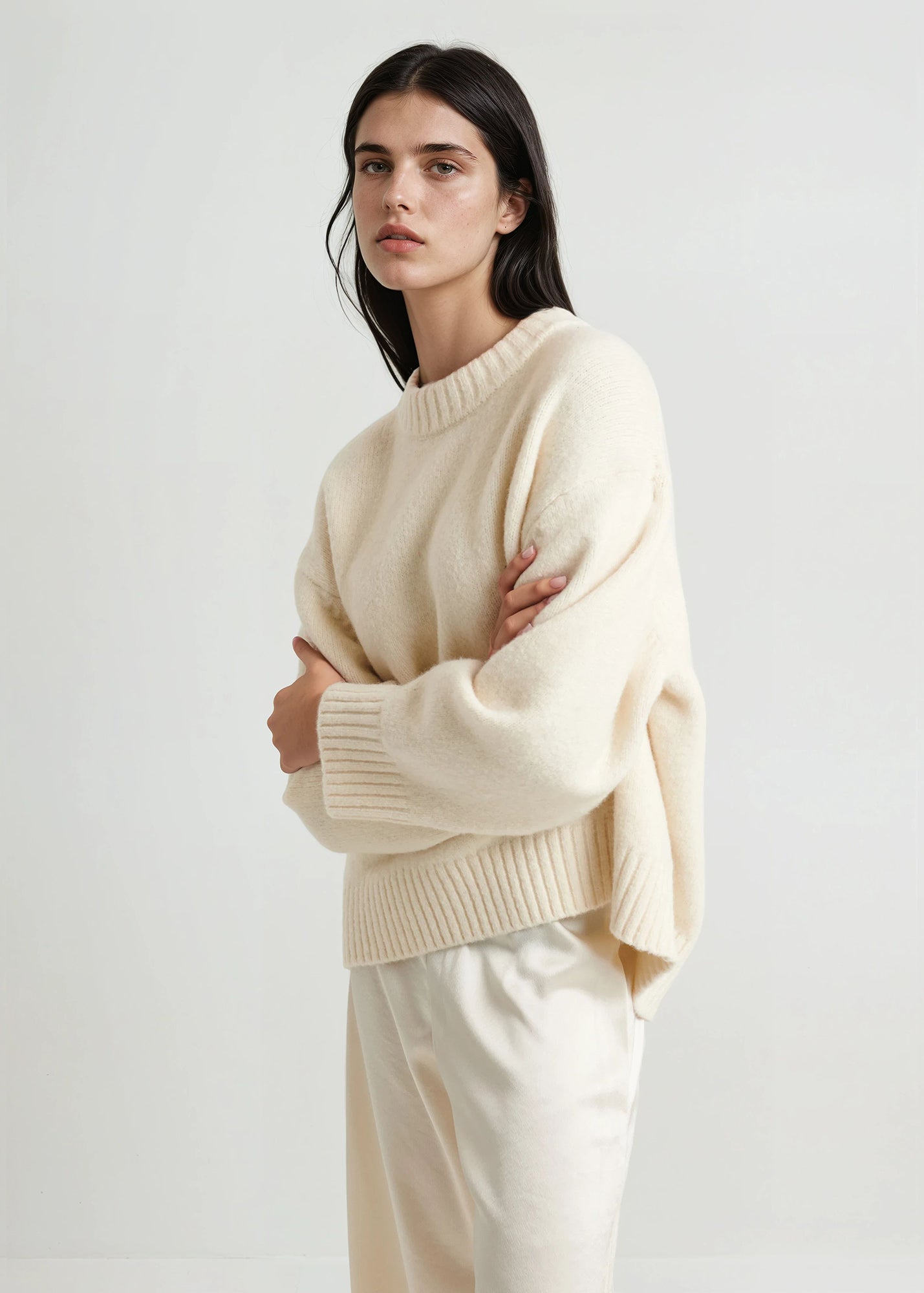 Oversized Crewneck Sweater