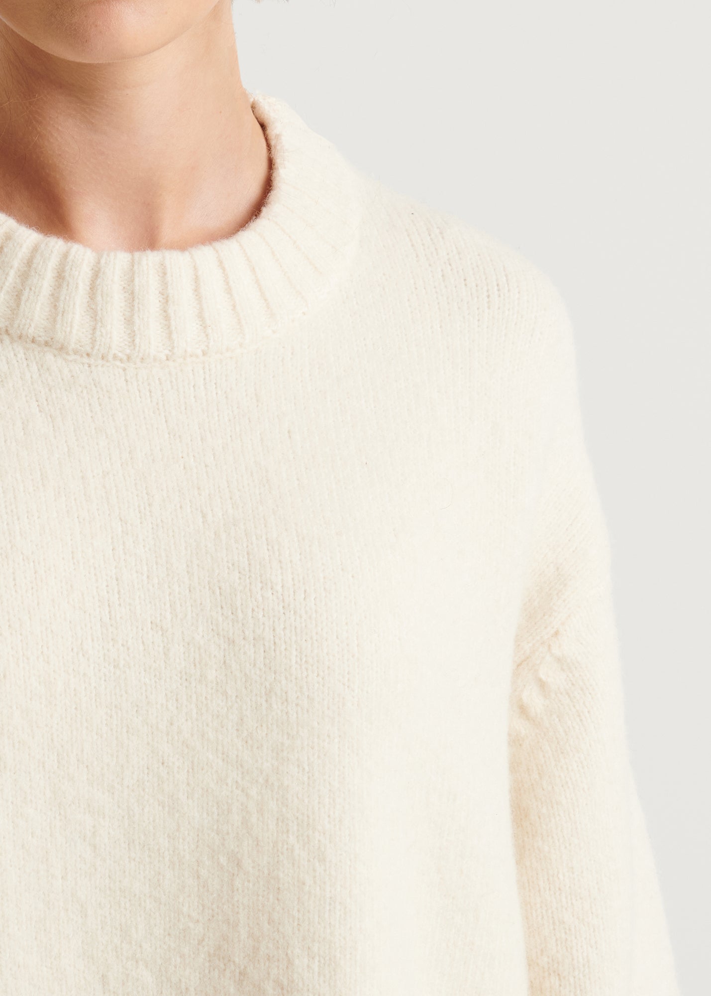 Oversized Crewneck Sweater