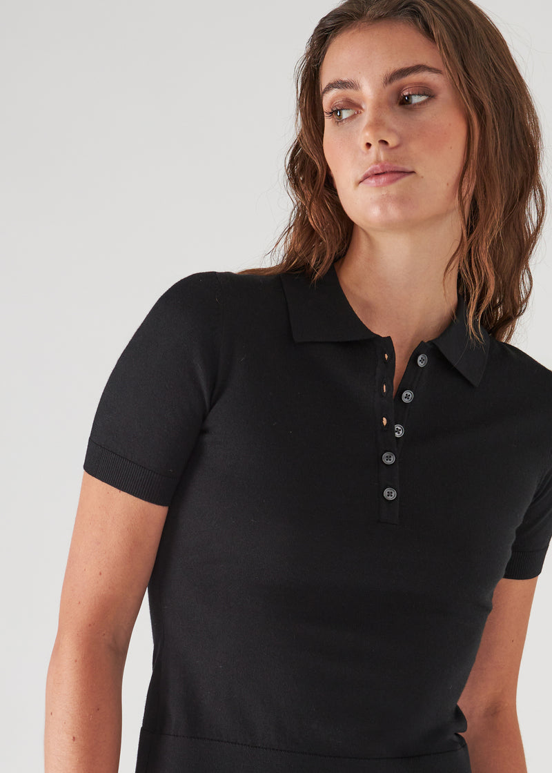 SUPERFINE MERINO LYOCELL  SHORT SLEEVE POLO