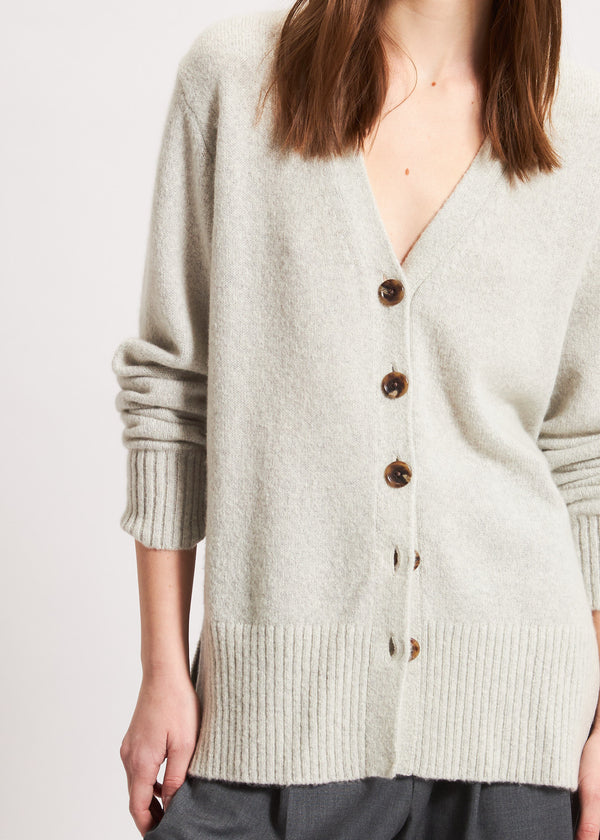 CASHMERE BLEND CARDIGAN | PATRICK ASSARAF.