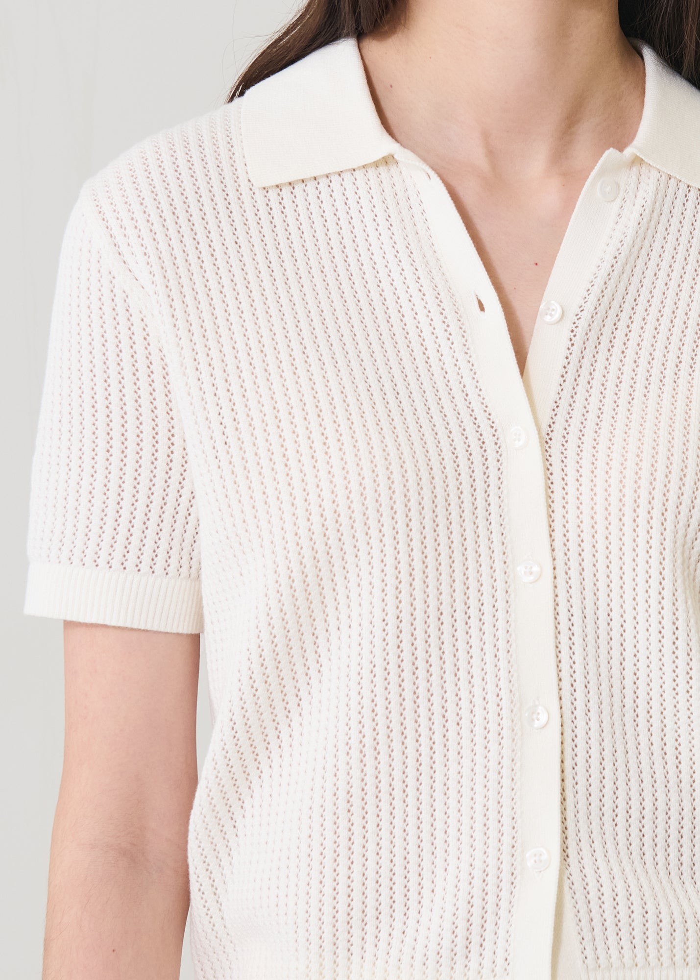 Cotton Cashmere Button-up Knit - PATRICK ASSARAF