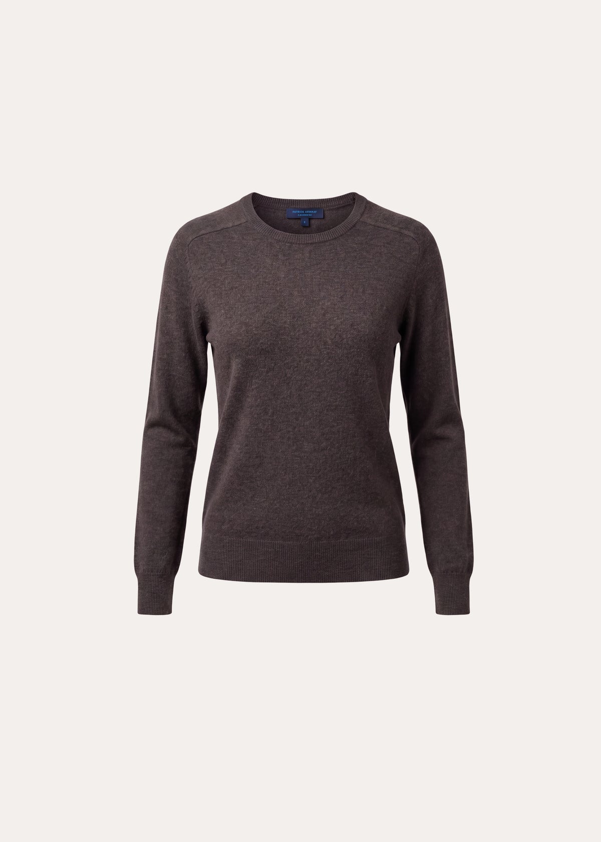 Nano Cashmere Saddle Shoulder Crewneck - PATRICK ASSARAF