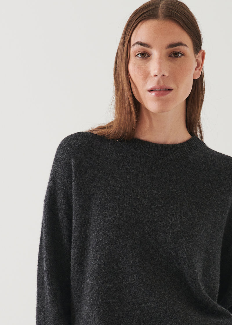 RELAXED CASHMERE CREWNECK