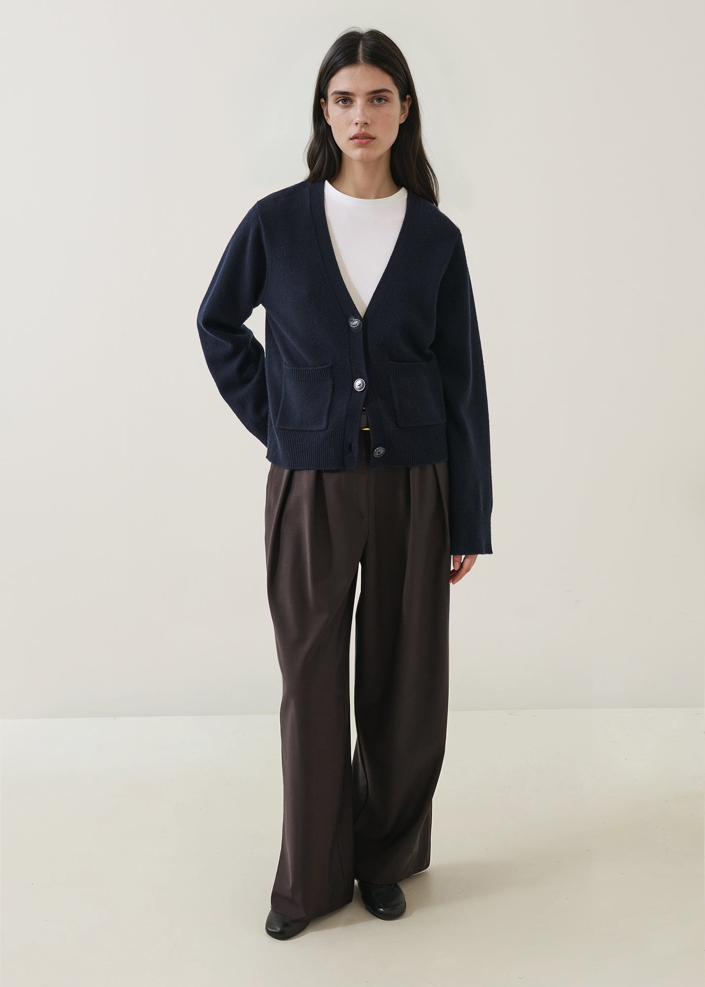 Cashmere Relaxed Cardigan - PATRICK ASSARAF