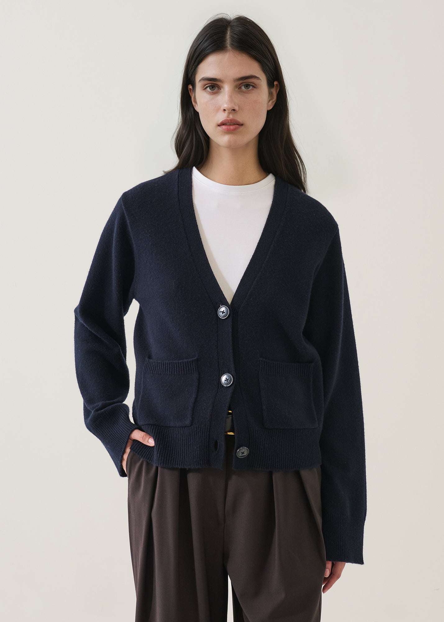 Cashmere Relaxed Cardigan