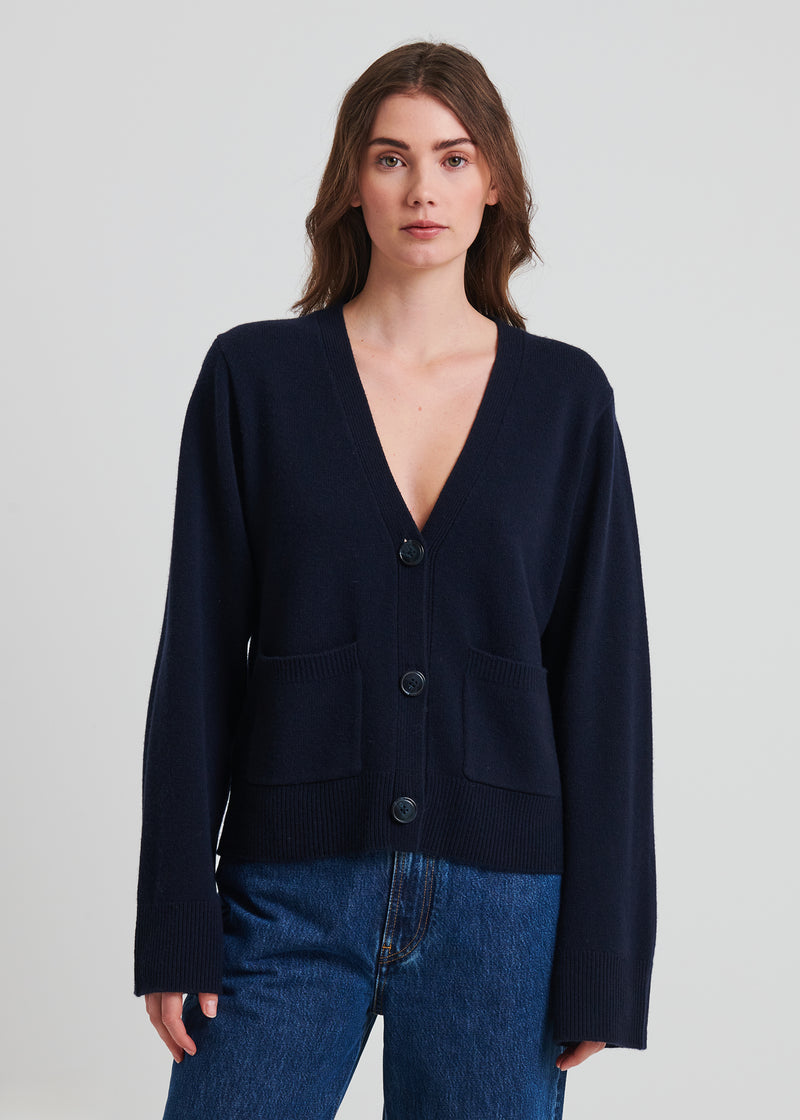 Cashmere Relaxed Cardigan