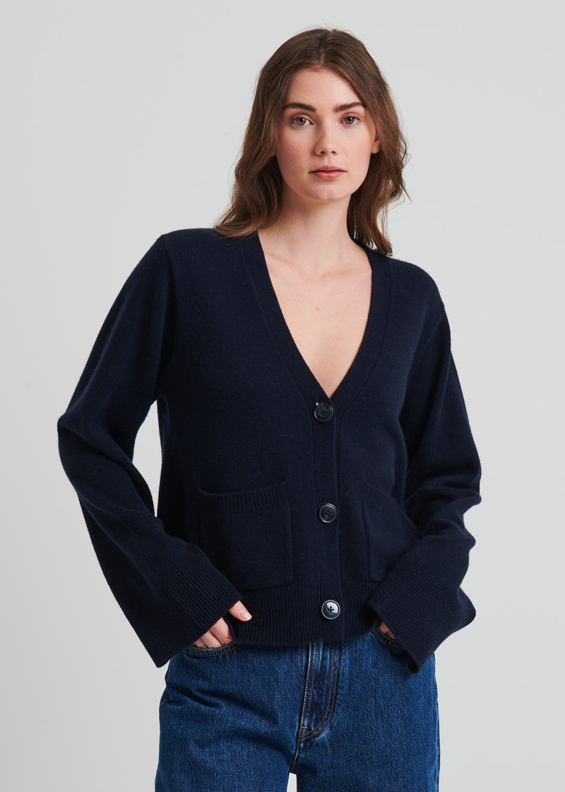 CASHMERE RELAXED CARDIGAN