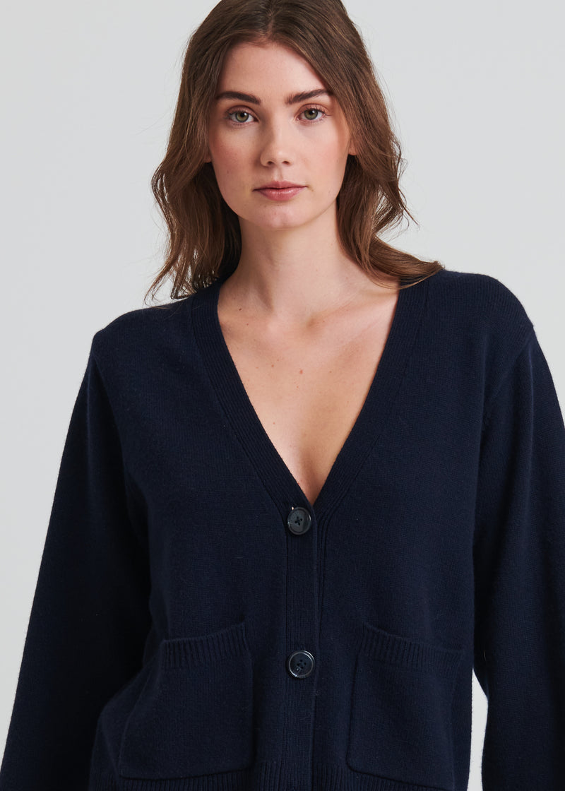 CASHMERE RELAXED CARDIGAN