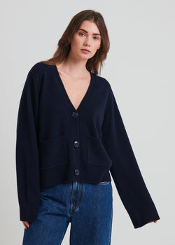 CASHMERE RELAXED CARDIGAN