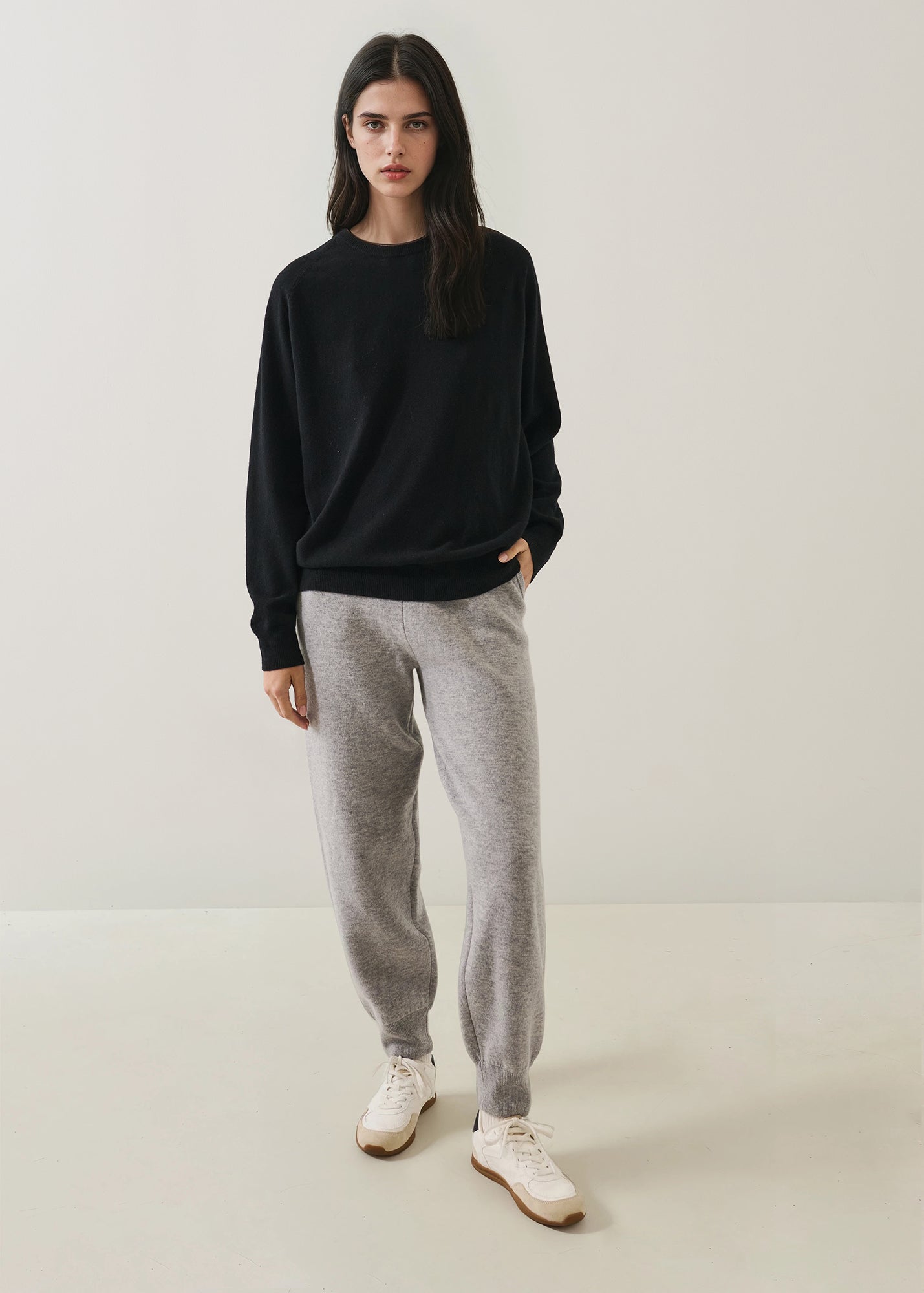 Cashmere Oversized Crewneck Sweater