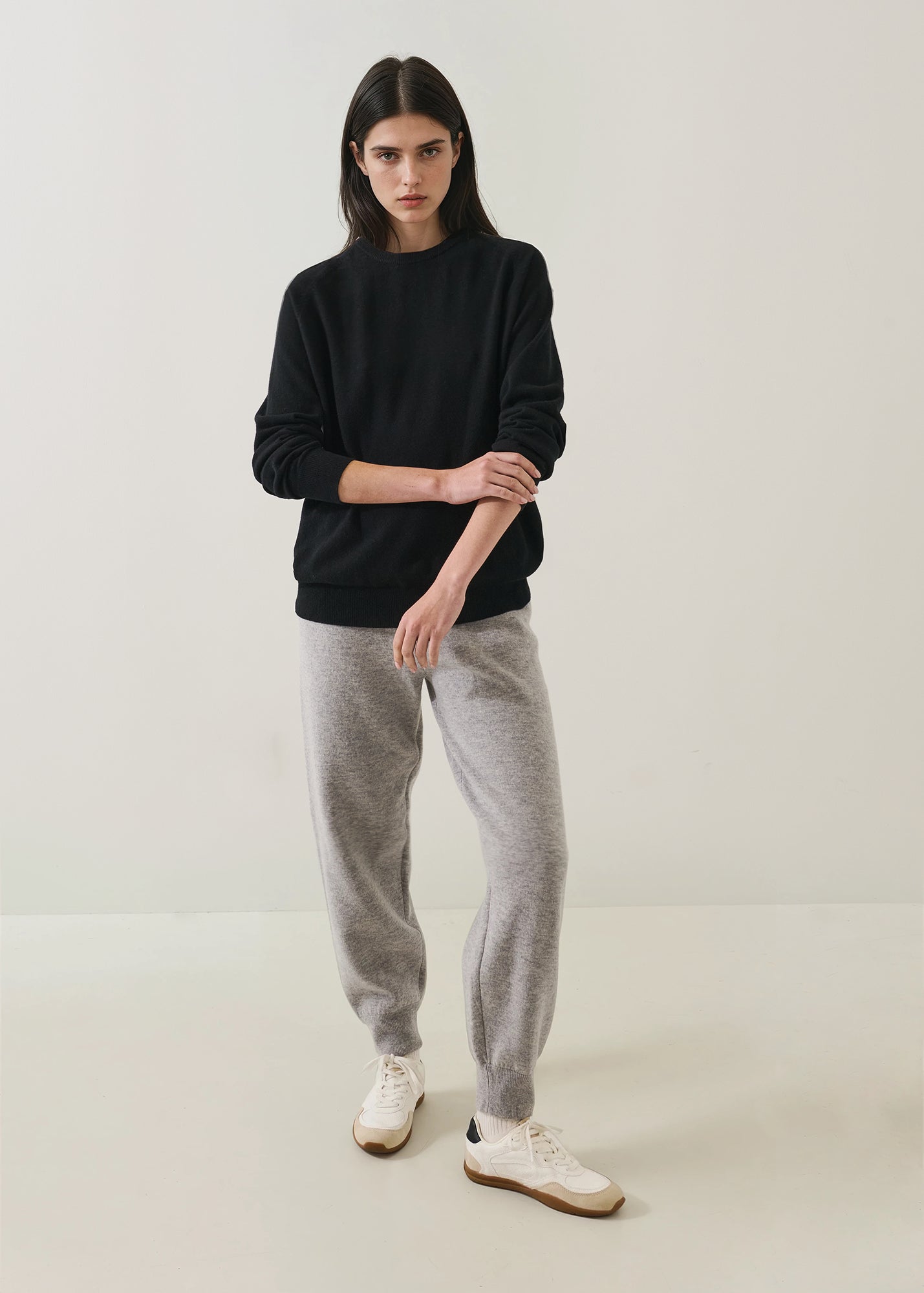 Cashmere Oversized Crewneck Sweater