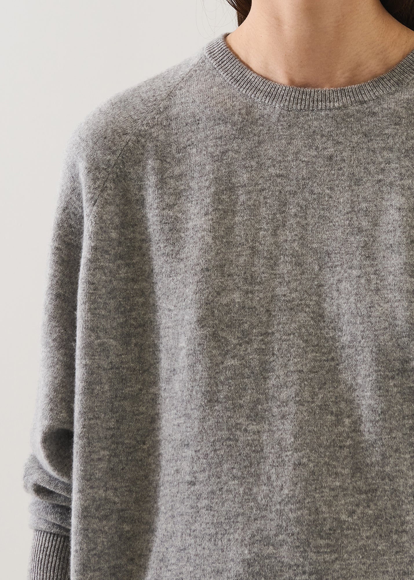 Cashmere Oversized Crewneck Sweater