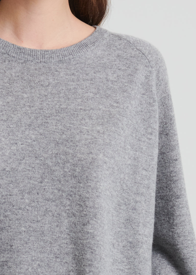 Cashmere Oversized Crewneck Sweater