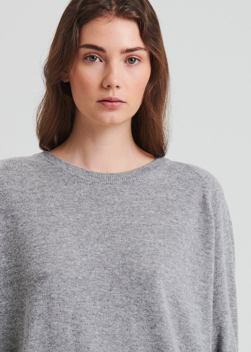 Cashmere Oversized Crewneck Sweater