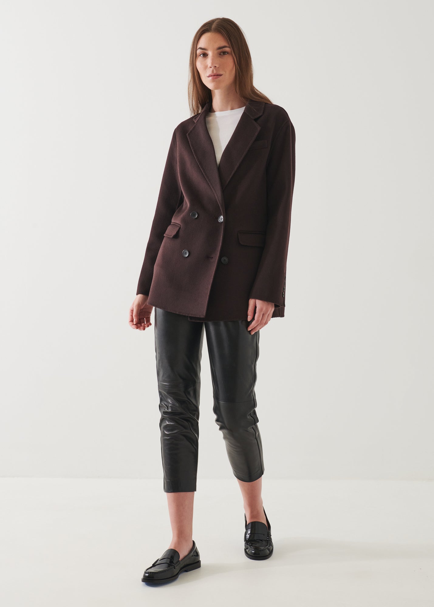 DOUBLE BREASTED CASHMERE BLAZER | PATRICK ASSARAF.