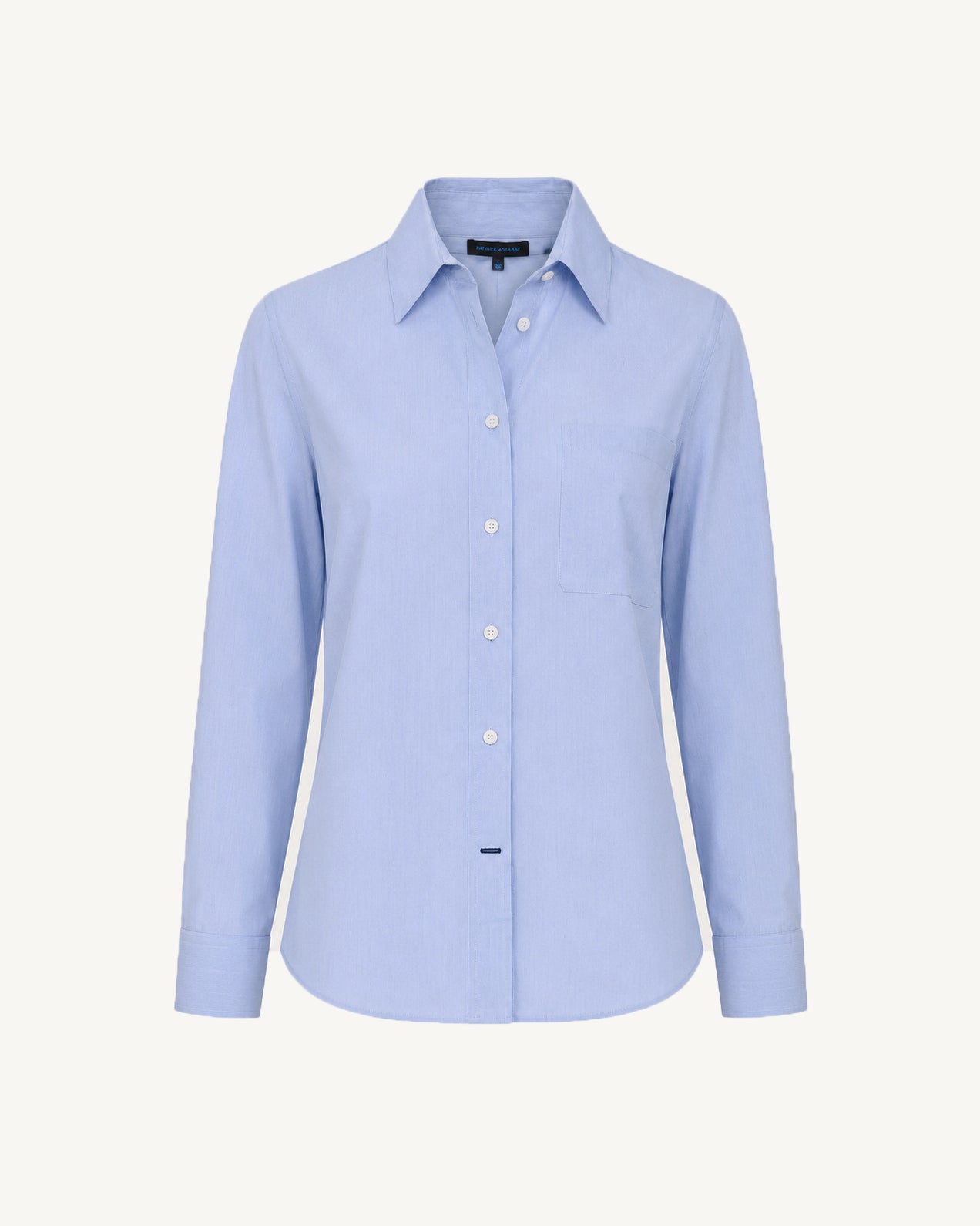 Cotton Stripe Boyfriend Pocket Shirt - PATRICK ASSARAF