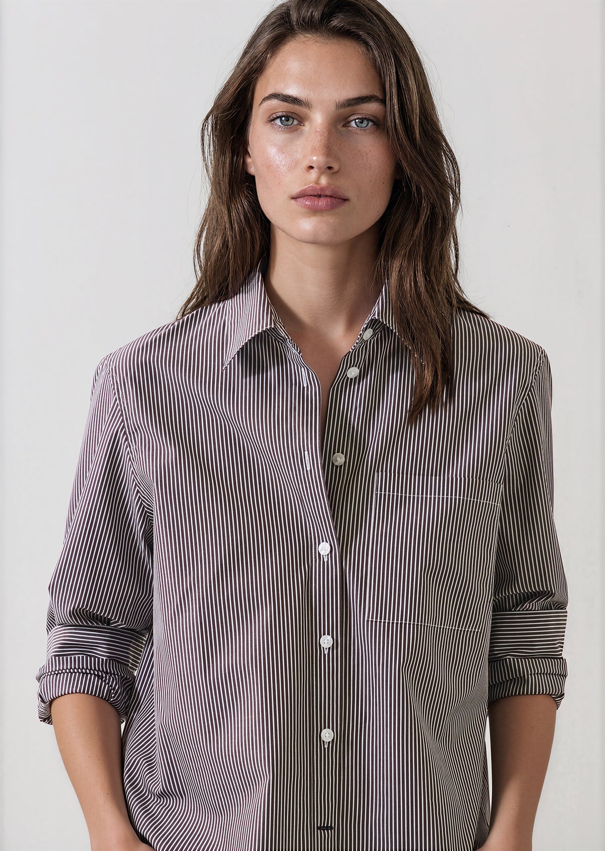 Cotton Boyfriend Pocket Shirt - PATRICK ASSARAF