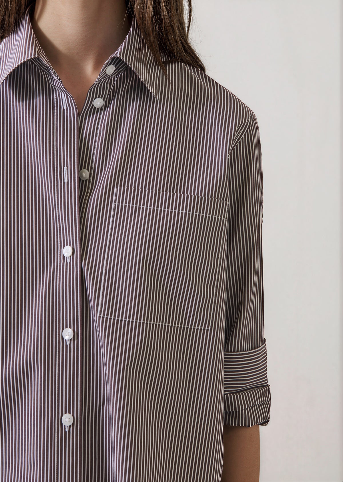 Cotton Boyfriend Pocket Shirt - PATRICK ASSARAF
