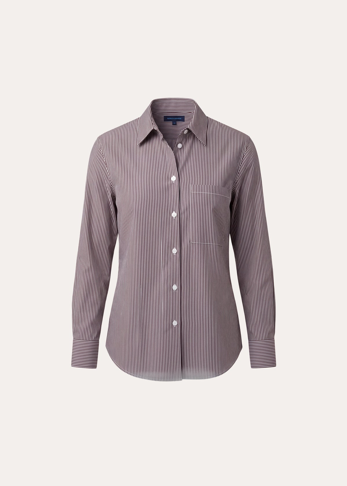 Cotton Boyfriend Pocket Shirt - PATRICK ASSARAF