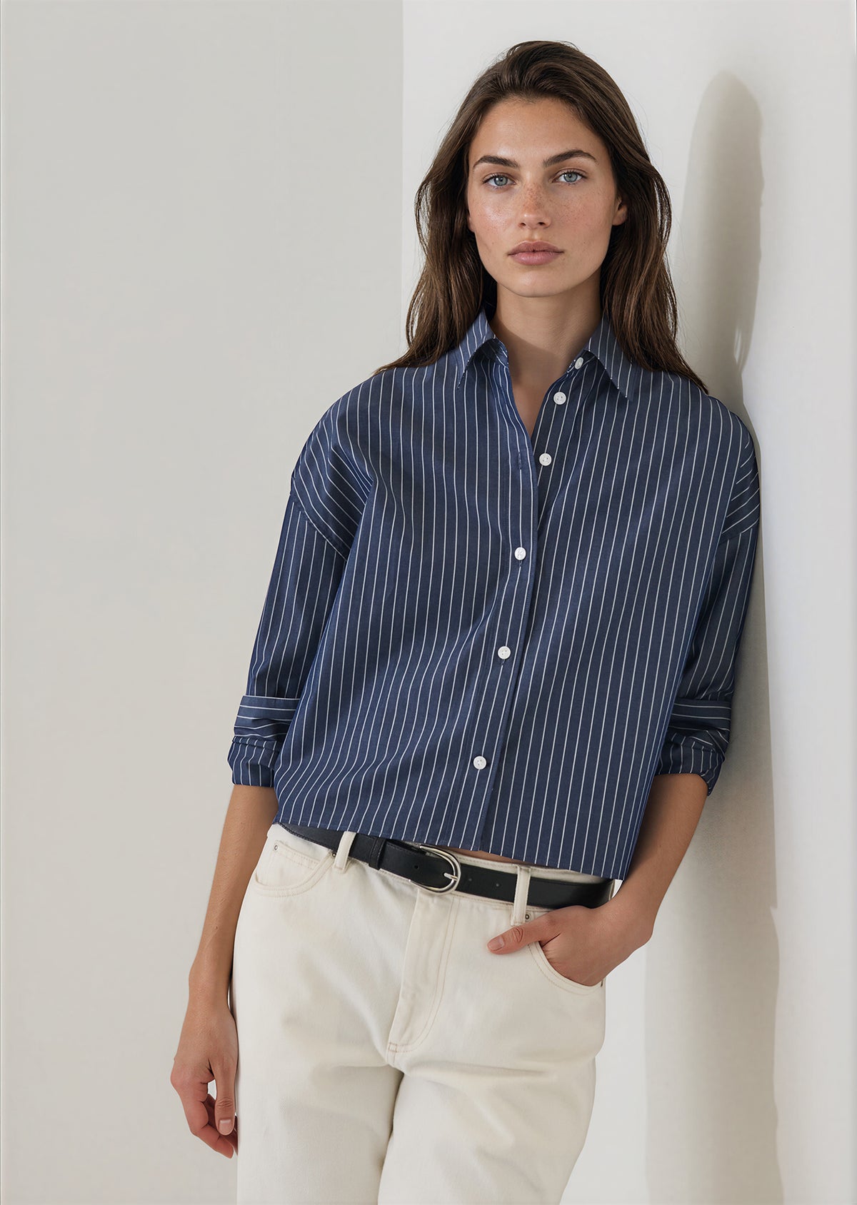 Cotton Boxy Shirt
