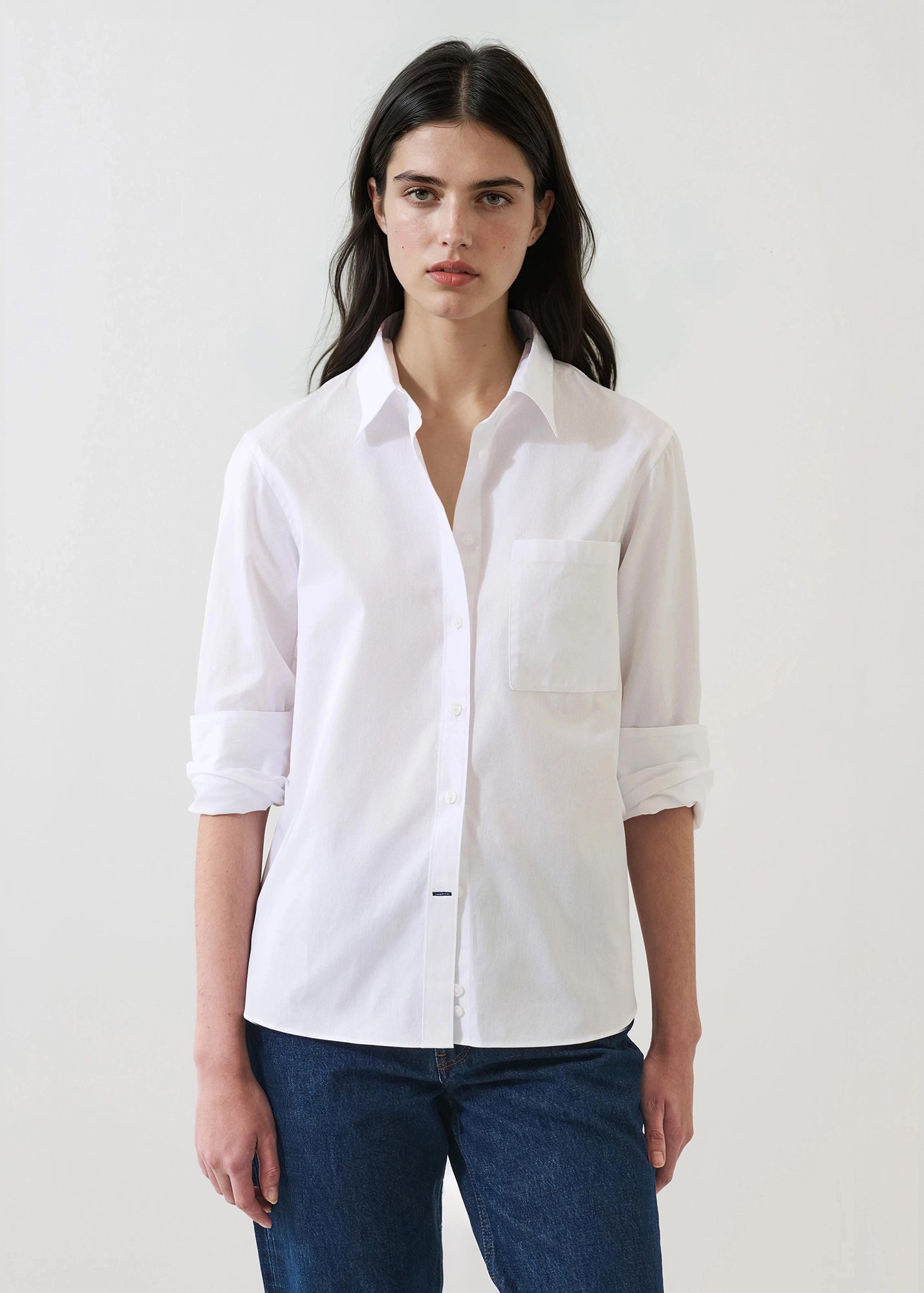 Cotton Boyfriend Pocket Shirt - PATRICK ASSARAF