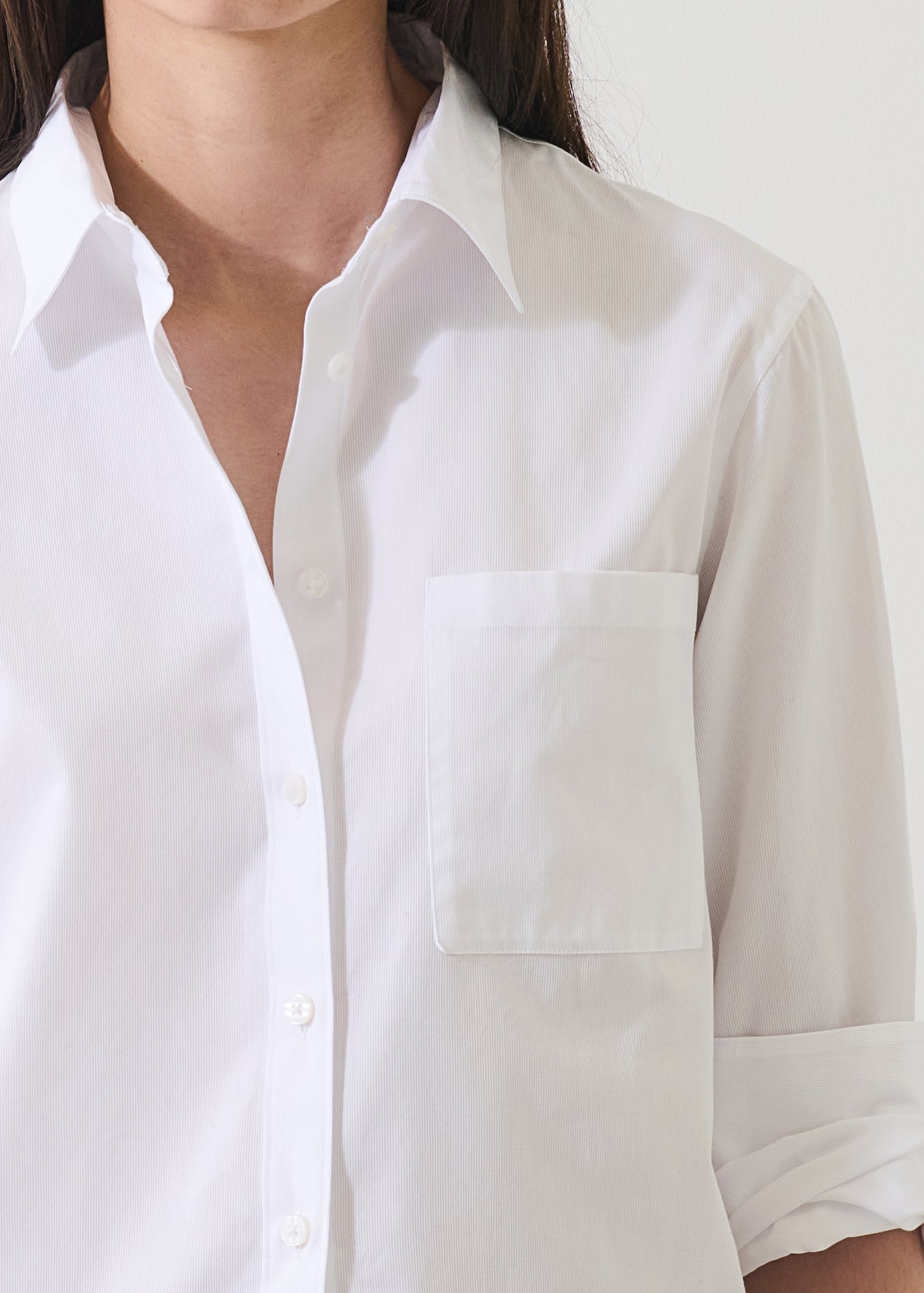 Cotton Boyfriend Pocket Shirt - PATRICK ASSARAF