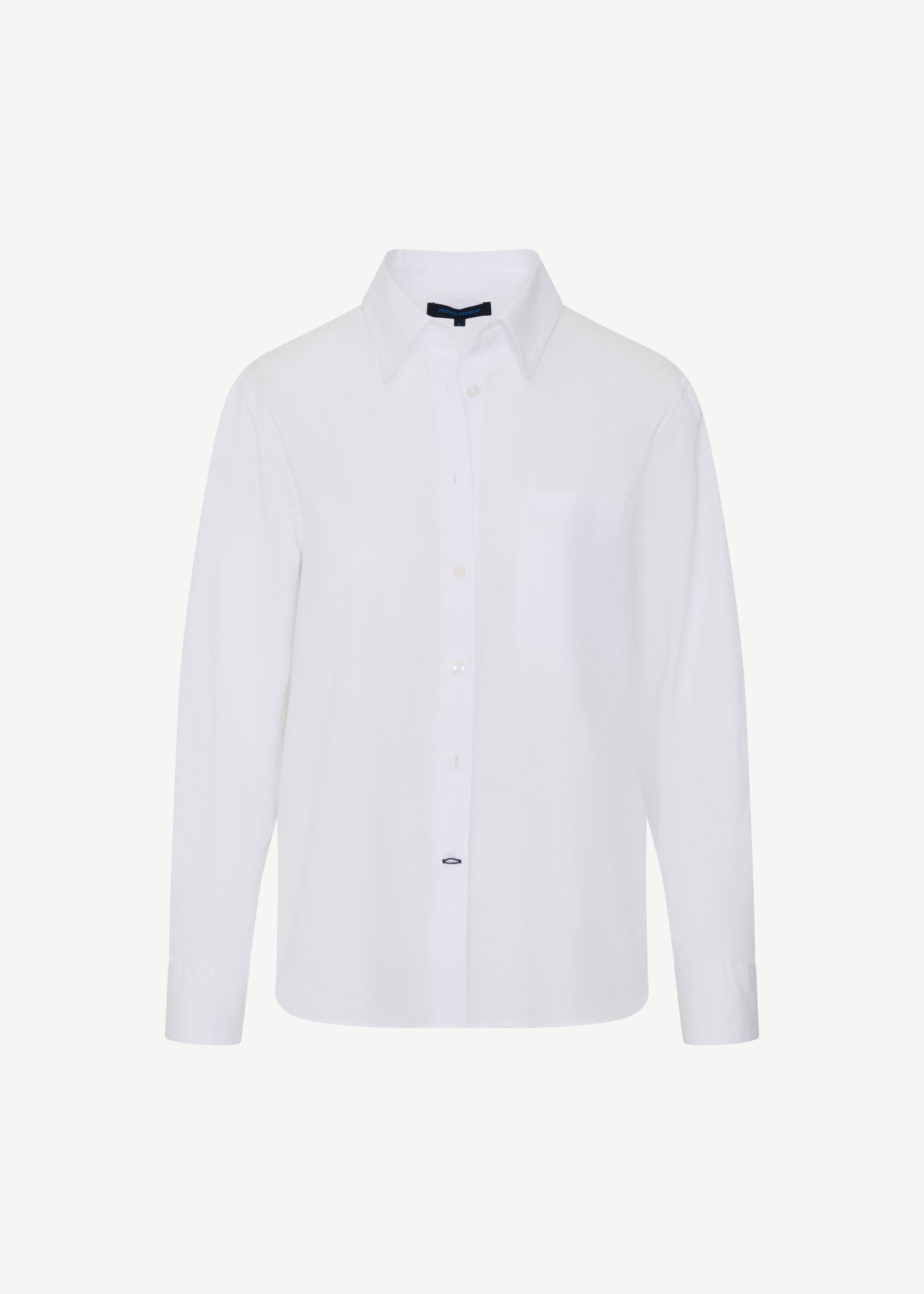 Cotton Boyfriend Pocket Shirt - PATRICK ASSARAF