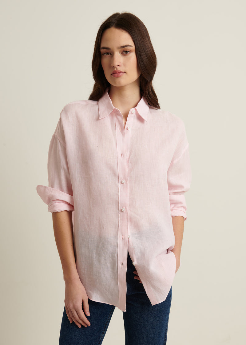 Linen Boyfriend Shirt
