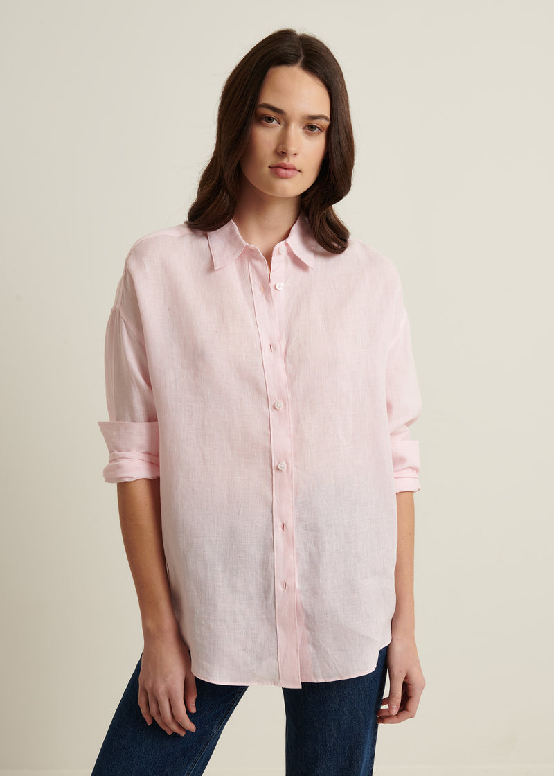 Linen Boyfriend Shirt