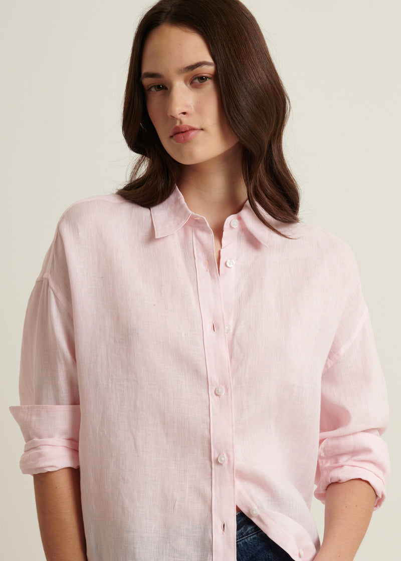Linen Boyfriend Shirt