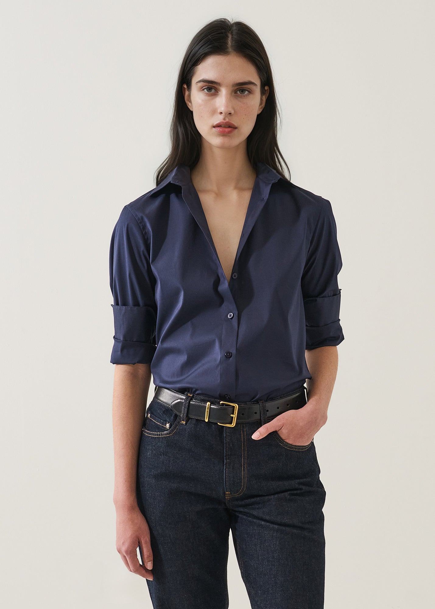 Cotton Stretch Classic Shirt