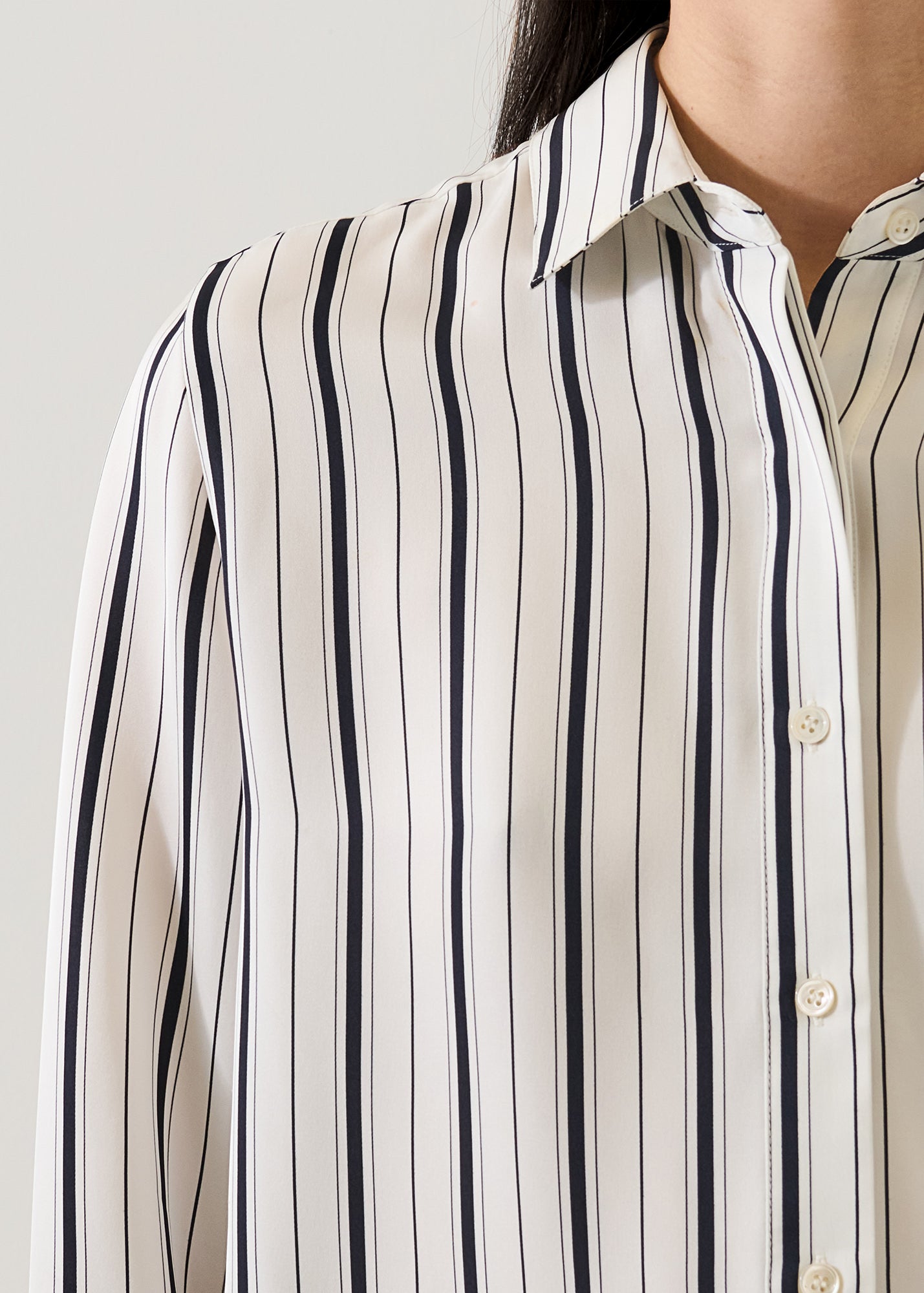 Silk Satin Relaxed Shirt