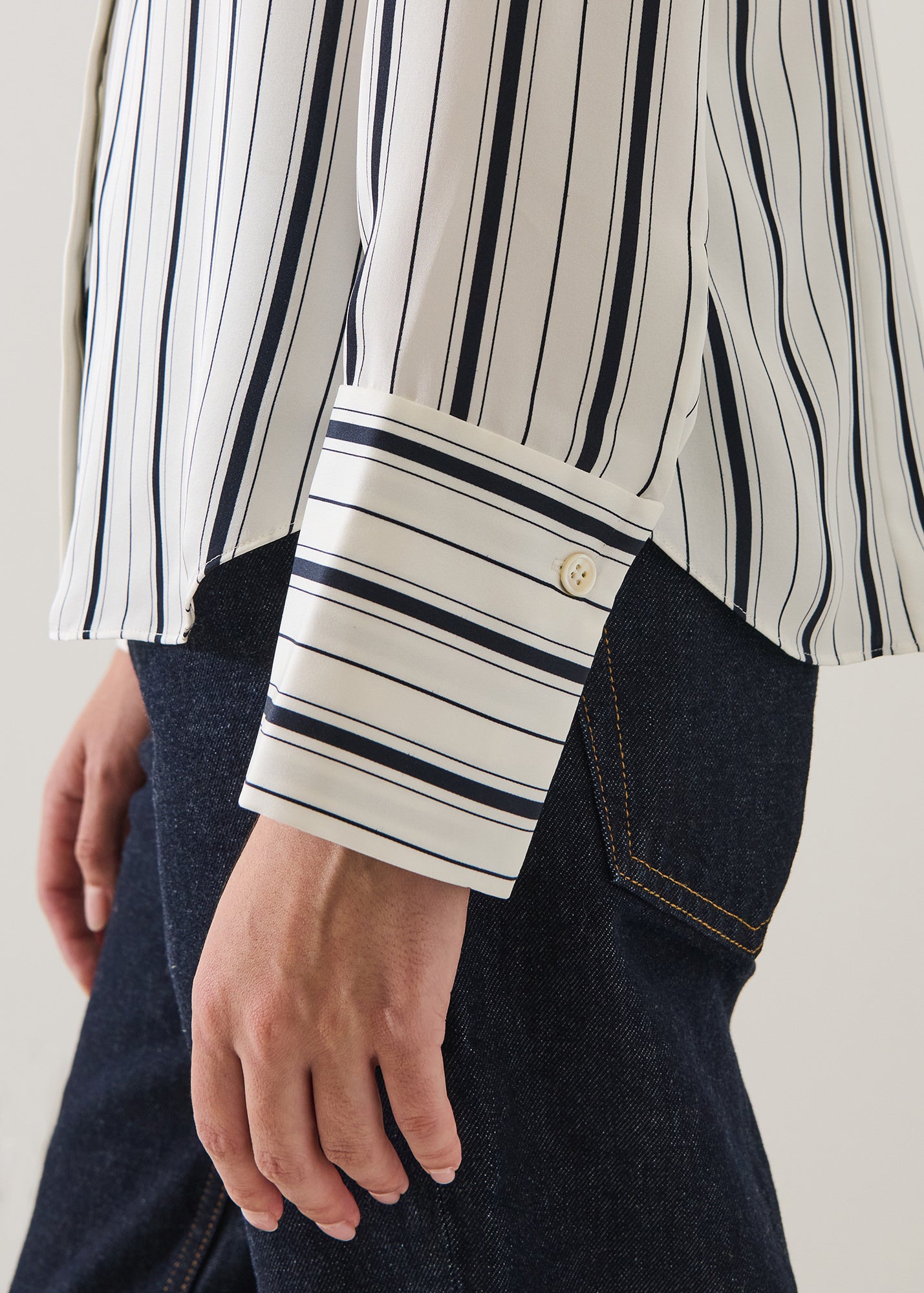 Silk Satin Relaxed Shirt