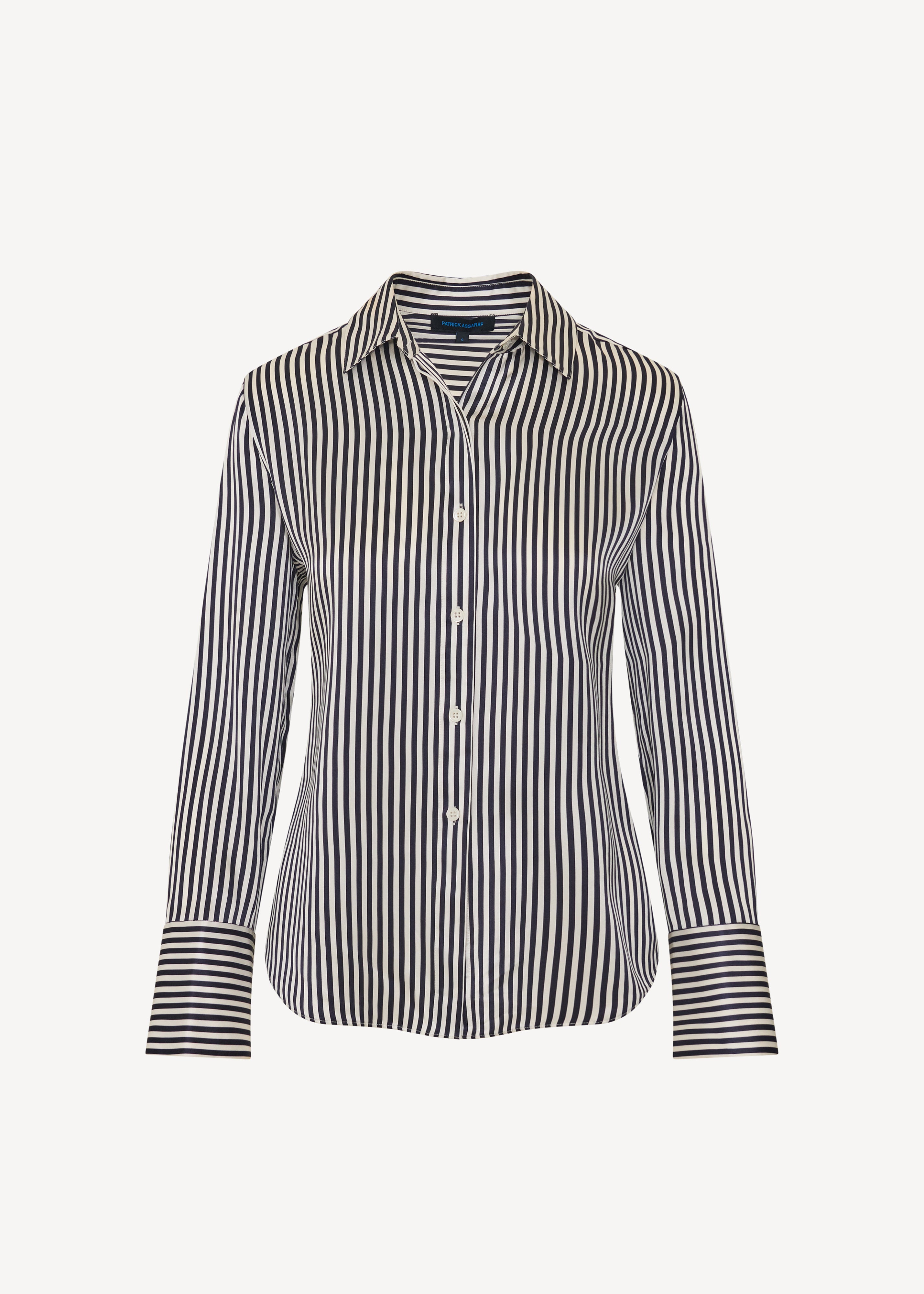 Silk Satin Relaxed Shirt - PATRICK ASSARAF