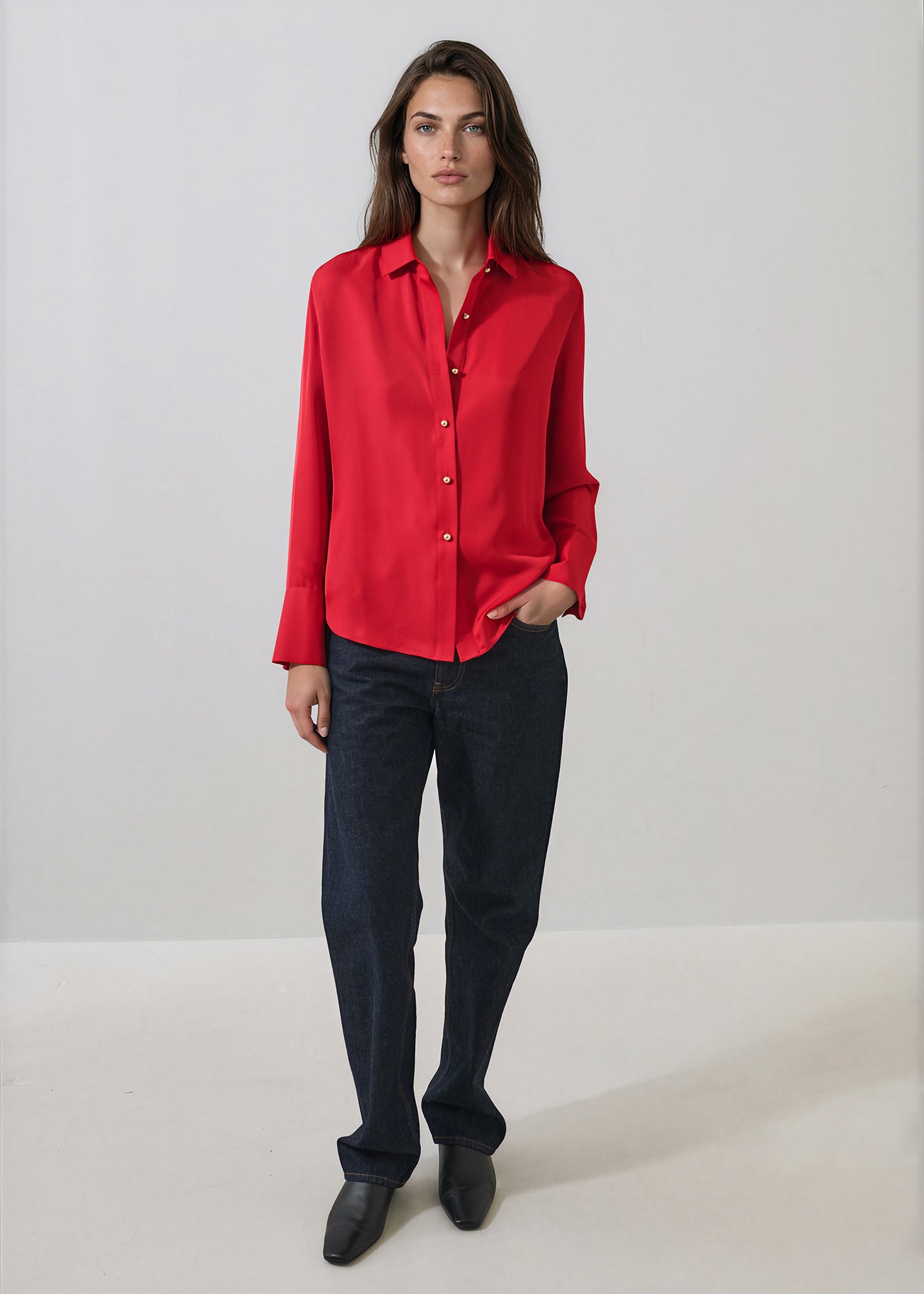 Silk Relaxed Shirt