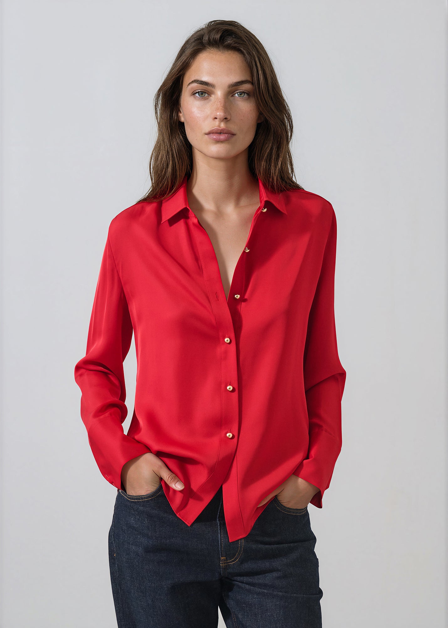 Silk Relaxed Shirt