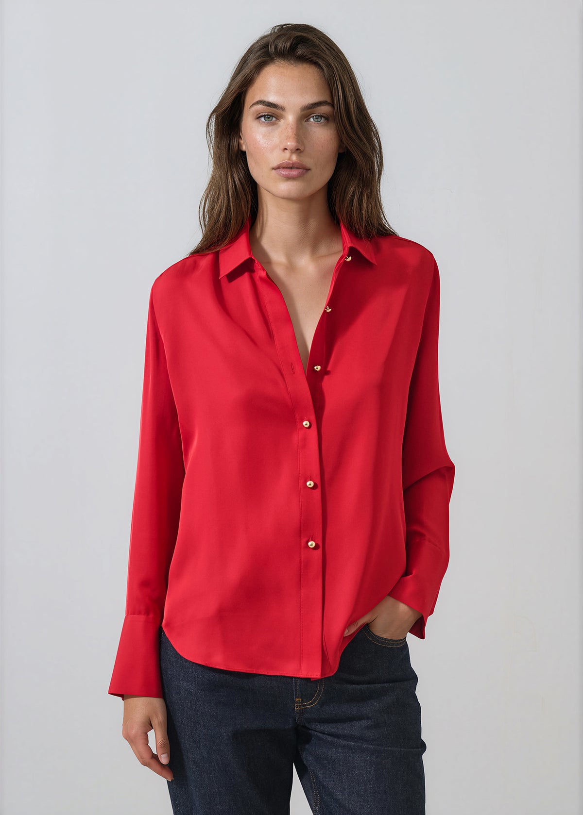 Silk Relaxed Shirt