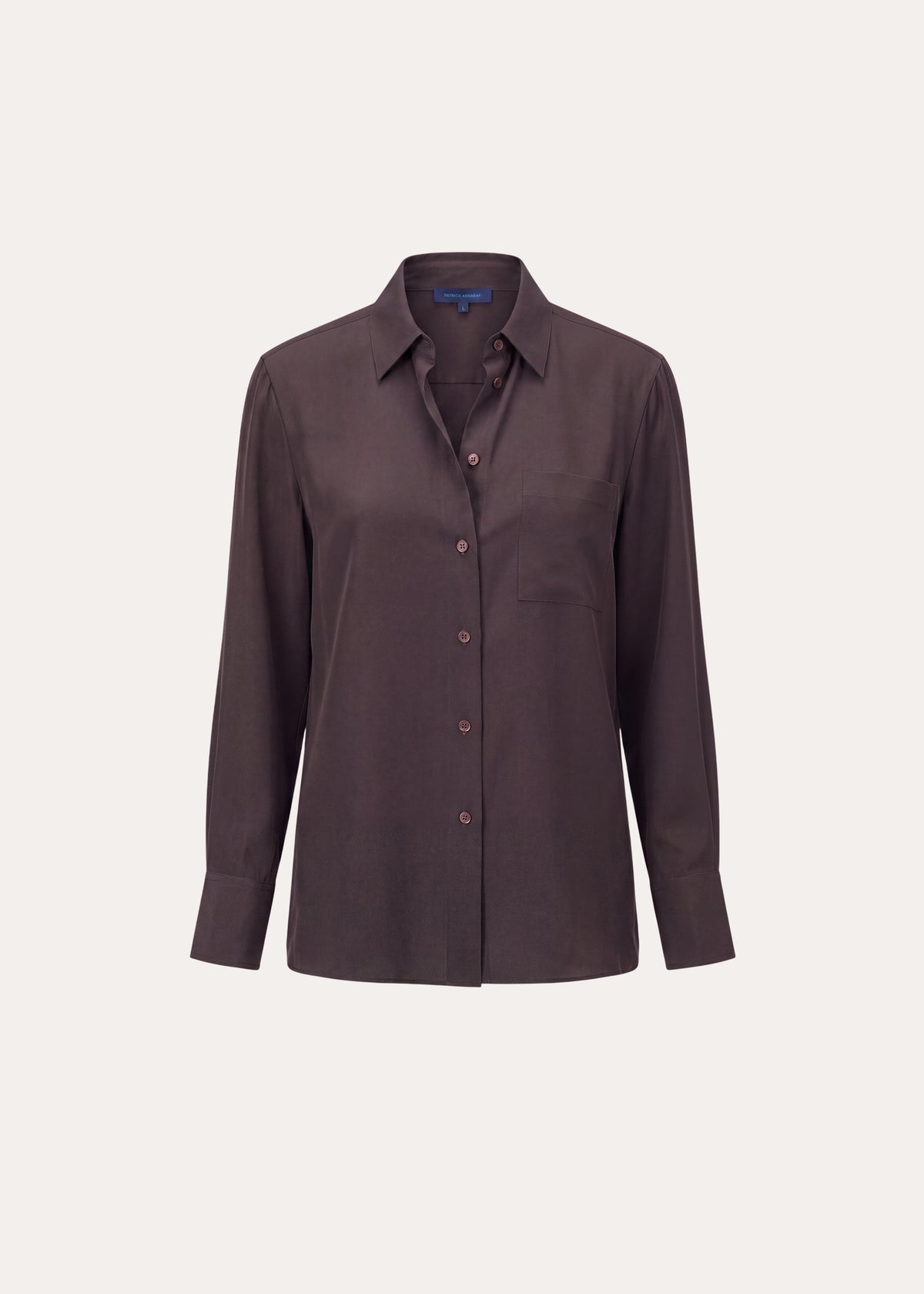 Silk Boyfriend Pocket Shirt - PATRICK ASSARAF