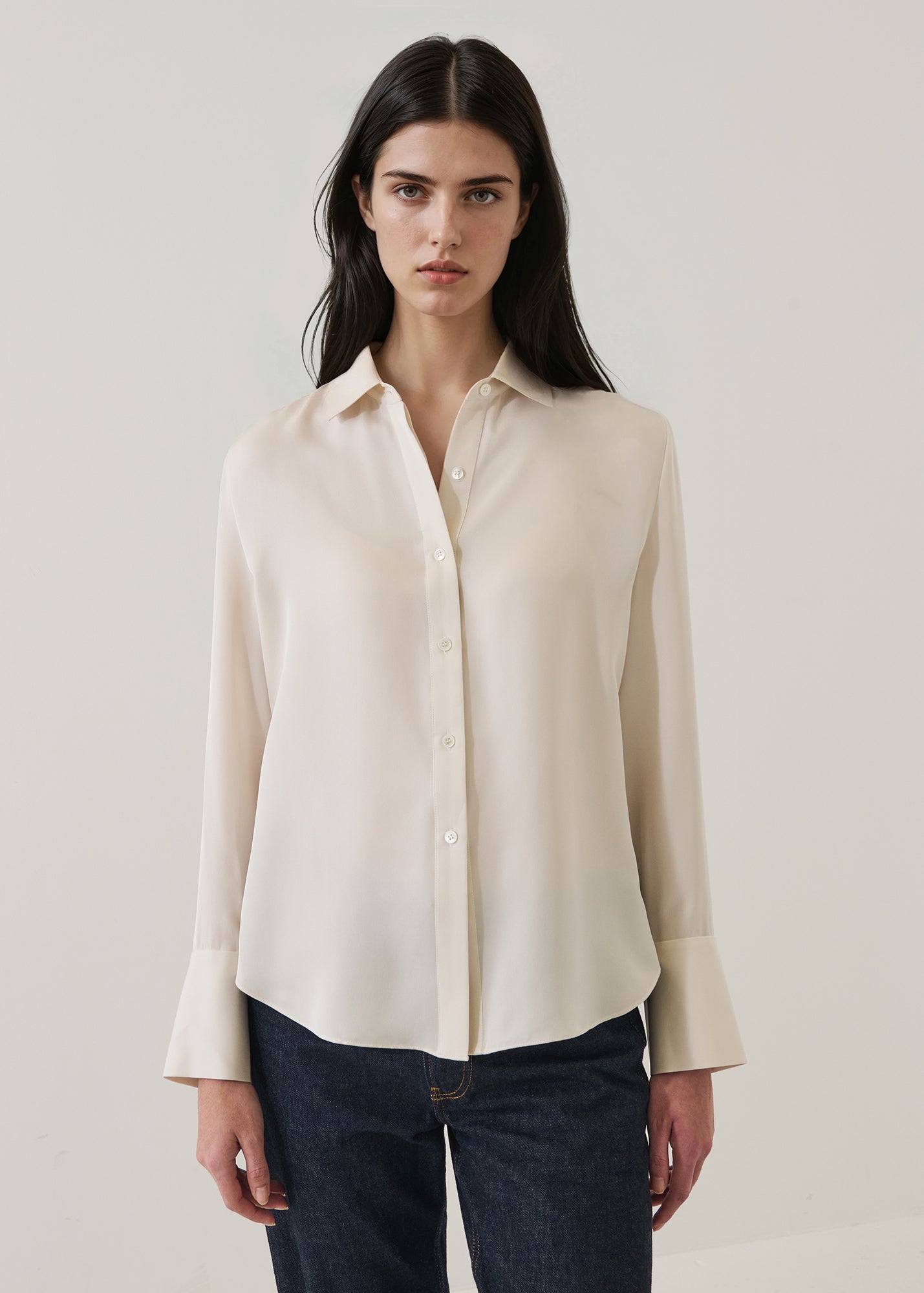 Silk Relaxed Shirt - PATRICK ASSARAF