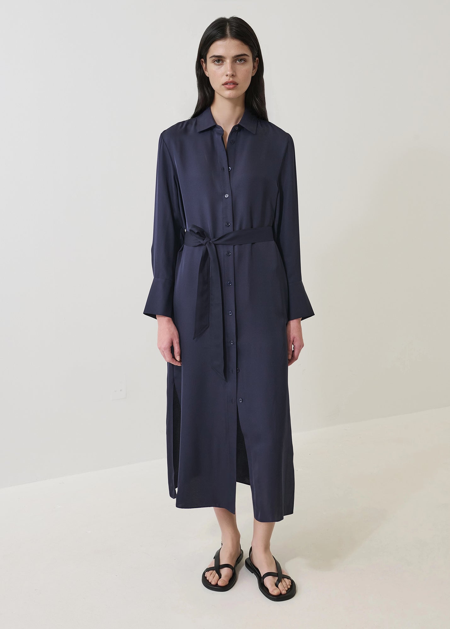 Silk Shirt Dress - PATRICK ASSARAF