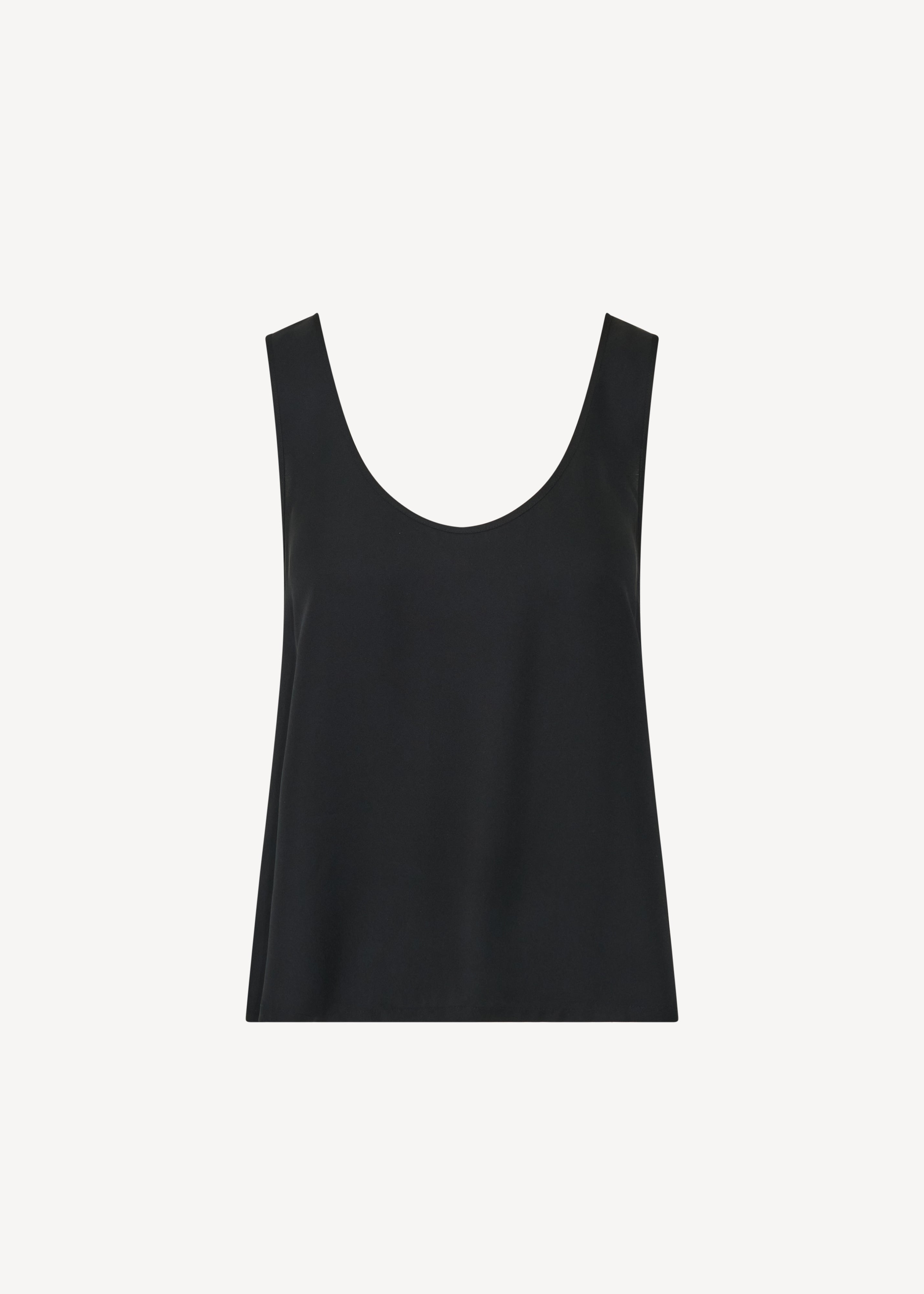 Silk Scoop Neck Tank - PATRICK ASSARAF
