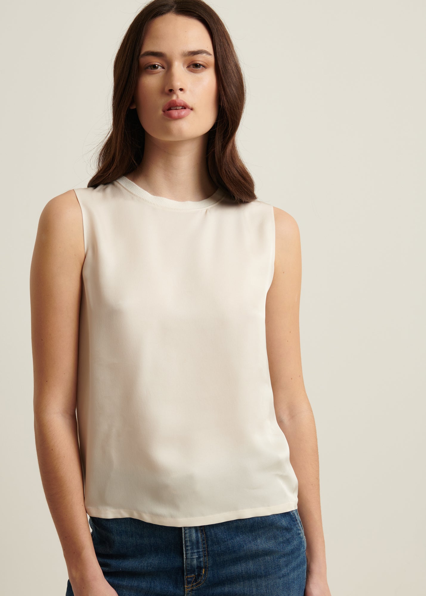Silk Tank Top