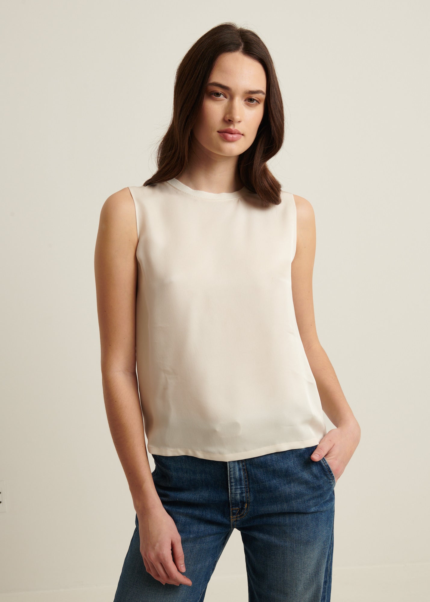 Silk Tank Top