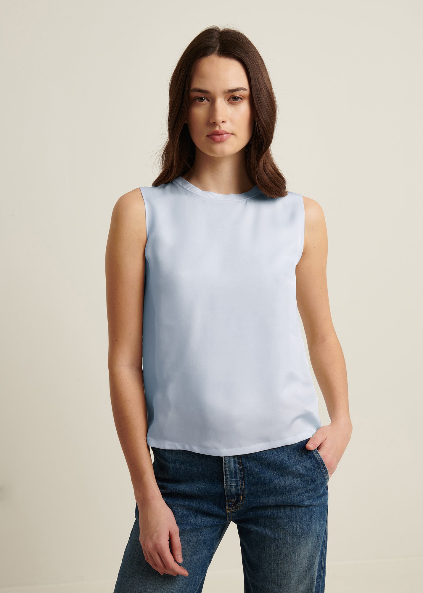 Silk Tank Top