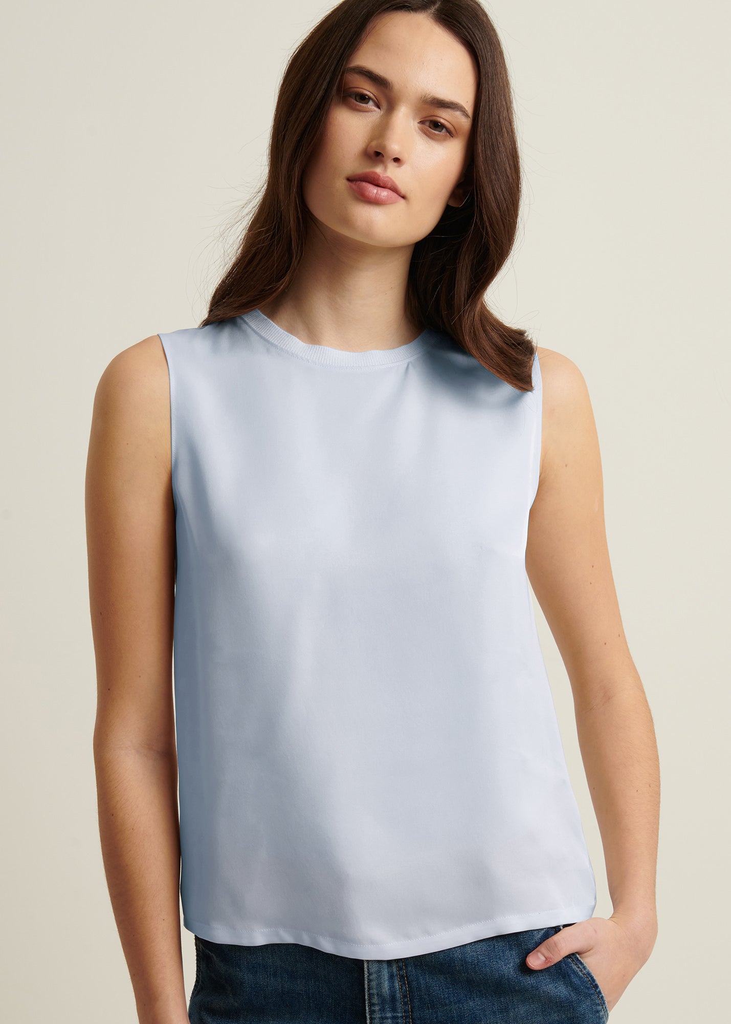 Silk Tank Top